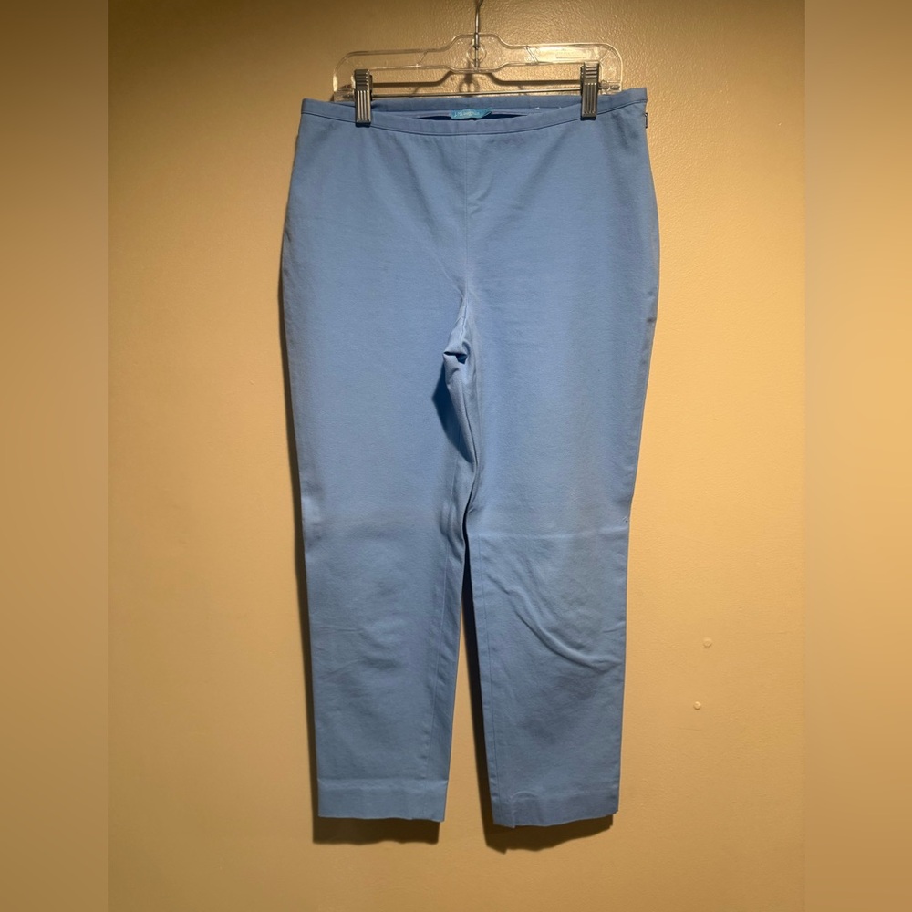 J. McLaughlin Dock Capri pants size 2 baby blue - Picture 4 of 11